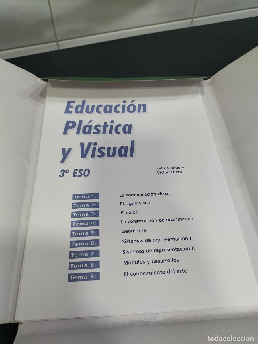 Libros de segunda mano: LIBRO TEXTO - PLASTICA - 3&ordm; ESO CON FICHAS DE EJERCICIOS SIN HACER - Foto 2