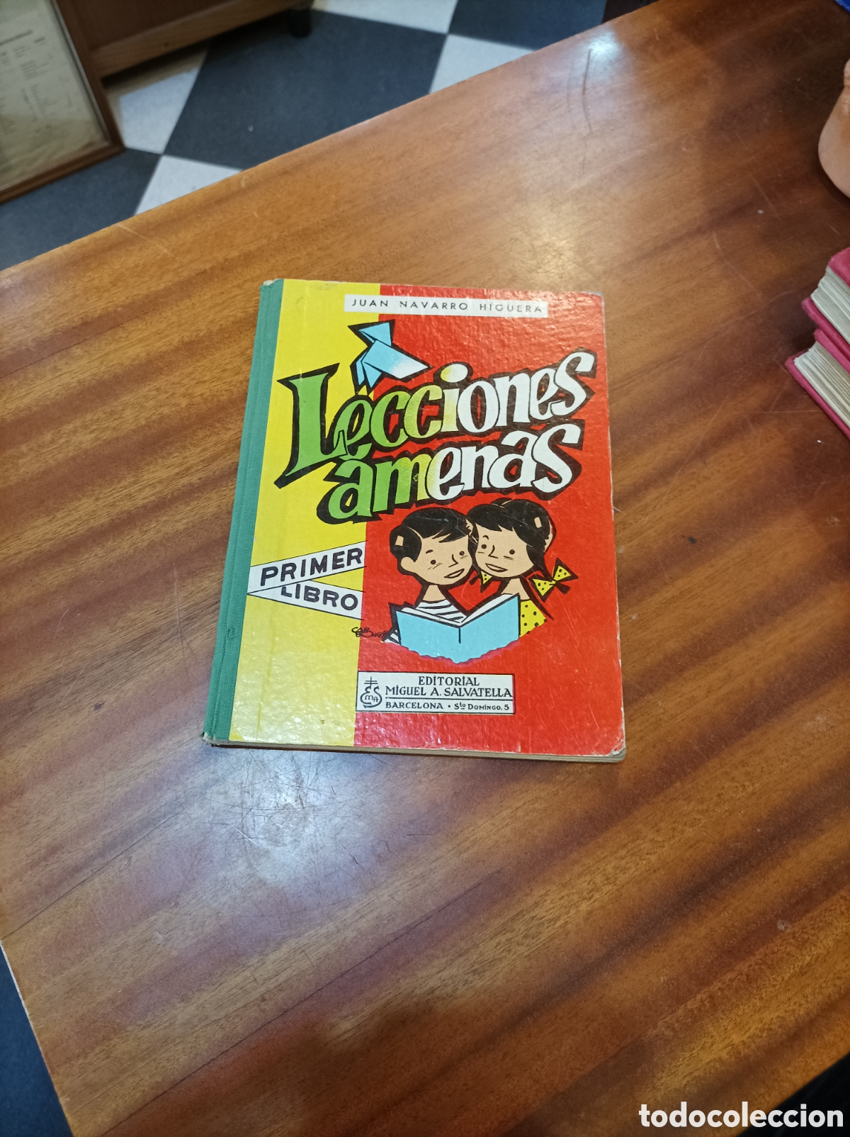 Gebrauchte B&uuml;cher: LECCIONES AMENAS.PRIMER LIBRO.JUAN NAVARRO HIGUERA 1961 3 EDICI&Oacute;N