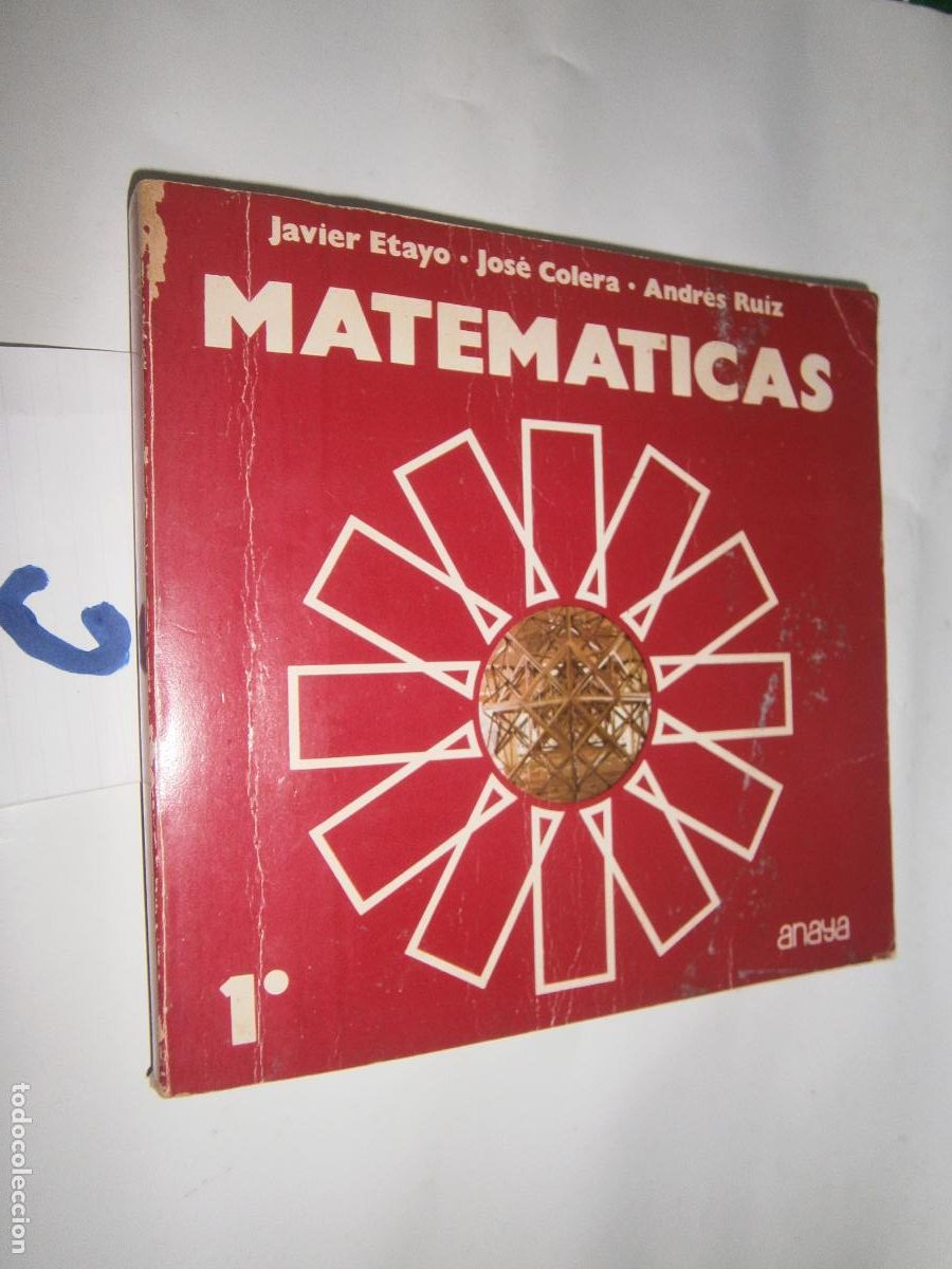 Libros de segunda mano: ANTIGUO LIBRO DE TEXTO - MATEMATICAS 1&ordm; - Foto 1