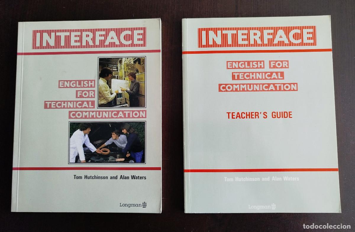 Libros de segunda mano: Interface: English for technical communication. Teachers guide & Students book. Longman. - Foto 1