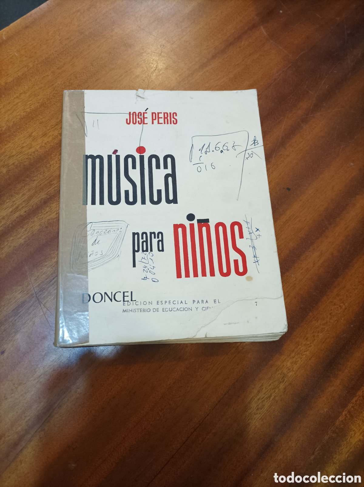 Gebrauchte B&uuml;cher: M&Uacute;SICA PARA NI&Ntilde;OS.JOSE PERIS . 1EDICION 1965