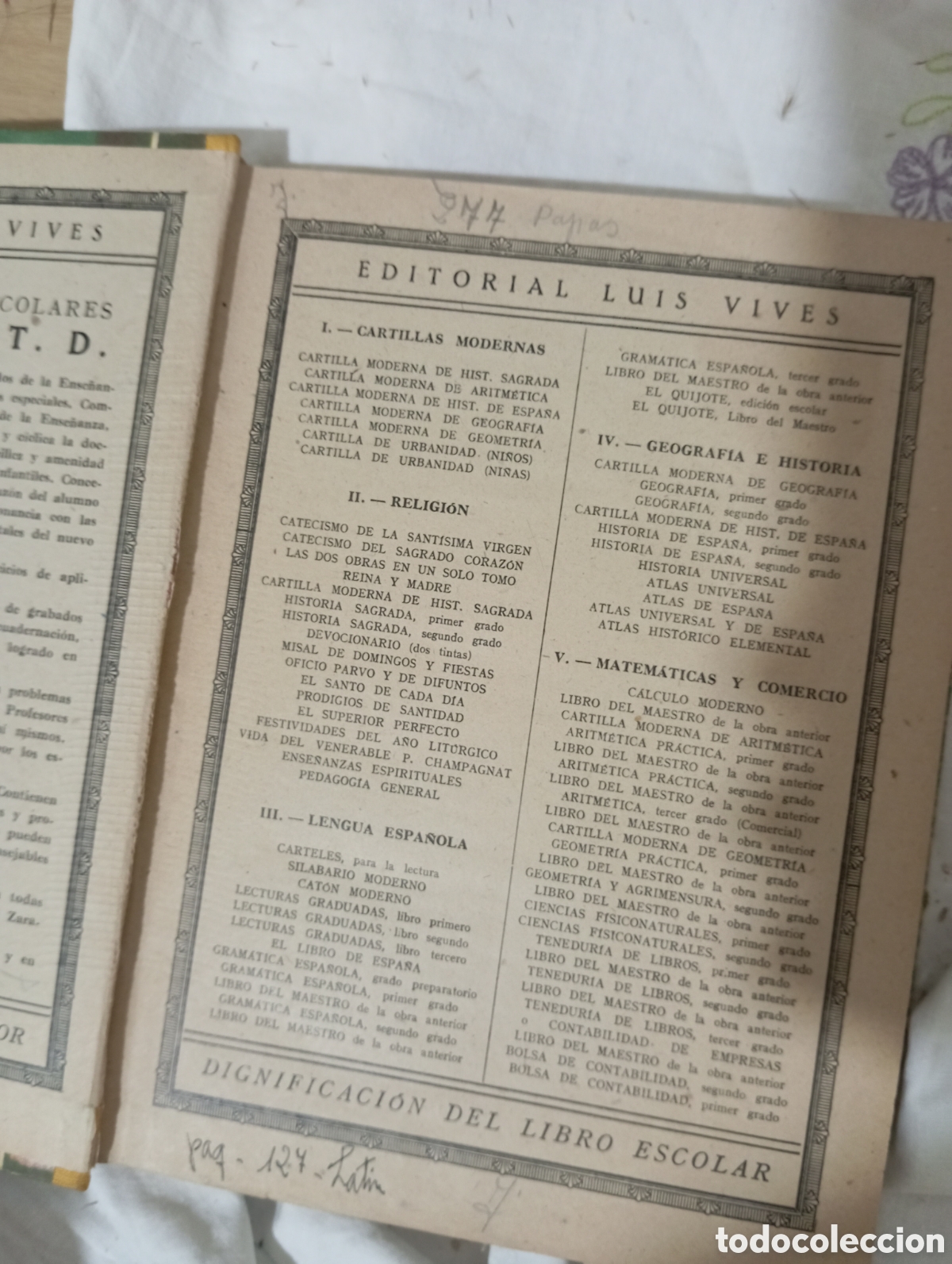 Libros de segunda mano: Ciencias cosmol&oacute;gicas. Tercer curso - Foto 3