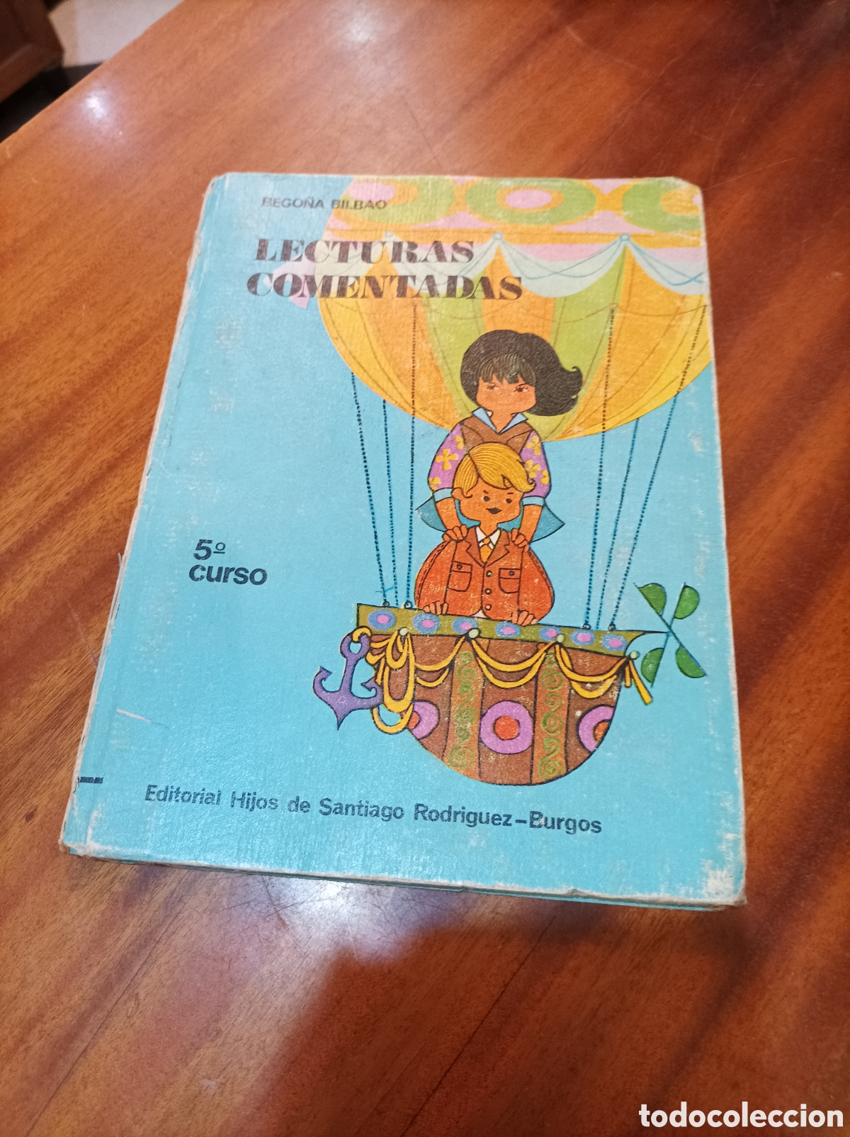 Libros de segunda mano: LECTURAS COMENTADAS 5 CURSO.BEGO&Ntilde;A BILBAO 4 EDICI&Oacute;N 1969 - Foto 1
