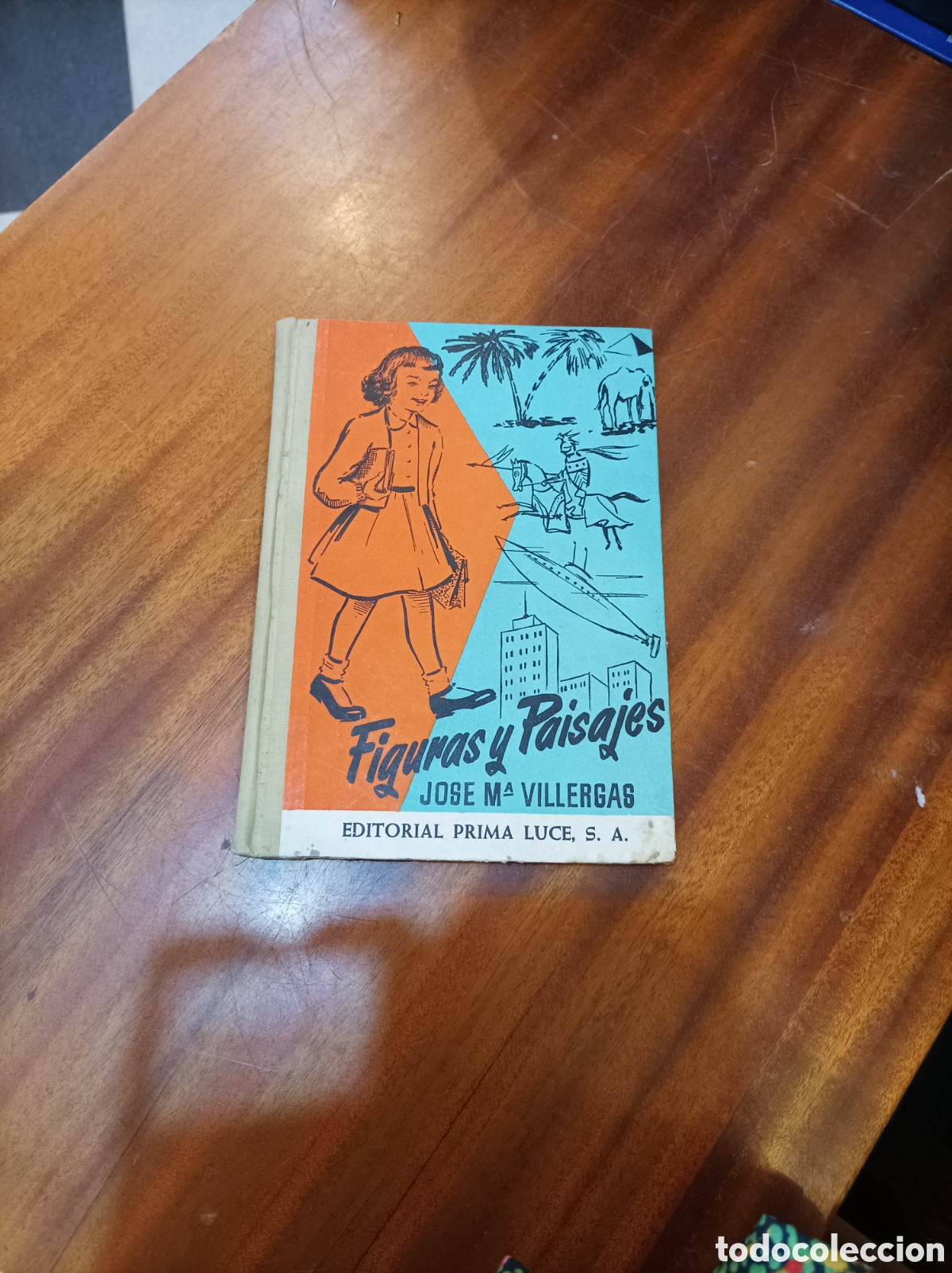 Gebrauchte B&uuml;cher: FIGURAS Y PAISAJES.JOSE.M.VILLERGAS 2LIBRO DE LECTURAS. 2EDICION 1959