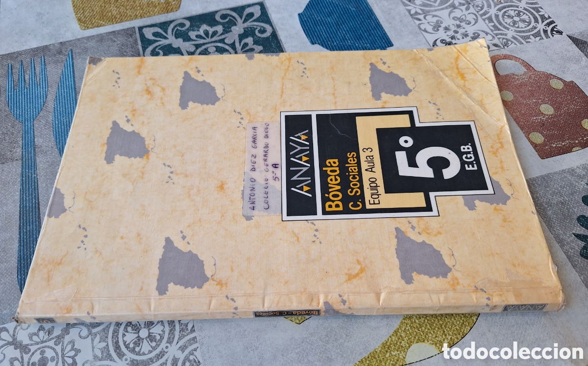 Libros de segunda mano: ANAYA 5 EGB SOCIALES 1989 - Foto 2