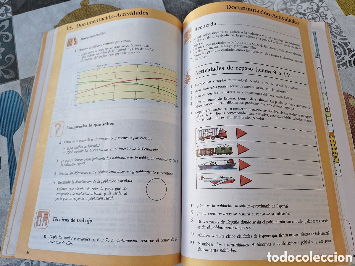 Libros de segunda mano: ANAYA 5 EGB SOCIALES 1989 - Foto 7