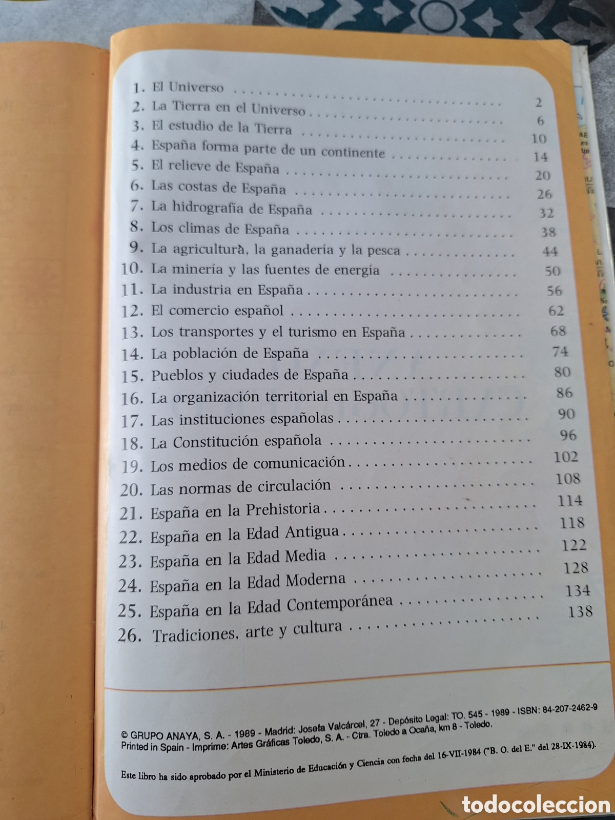 Libros de segunda mano: ANAYA 5 EGB SOCIALES 1989 - Foto 10