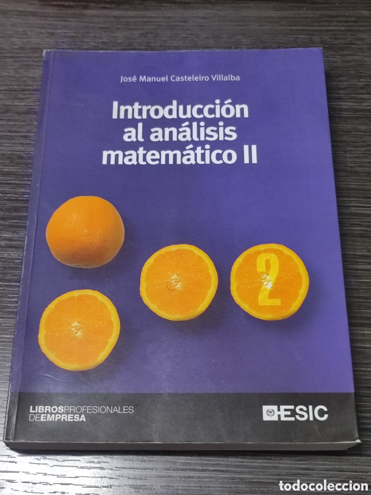 Libros de segunda mano: Introducci&oacute;n al an&aacute;lisis matem&aacute;tico II ESIC - Foto 1