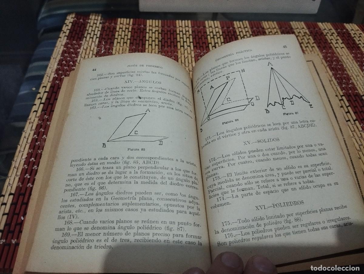 Libros de segunda mano: GEOMETRIA PRACTICA JESUS DE FEDERICO - Foto 4