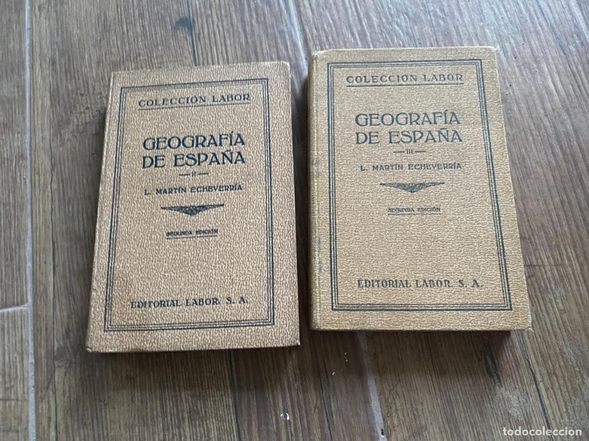 Libros de segunda mano: GEOGRAF&Iacute;A DE ESPA&Ntilde;A - COLECCI&Oacute;N LABOR - TOMOS 2 y 3 - Foto 1