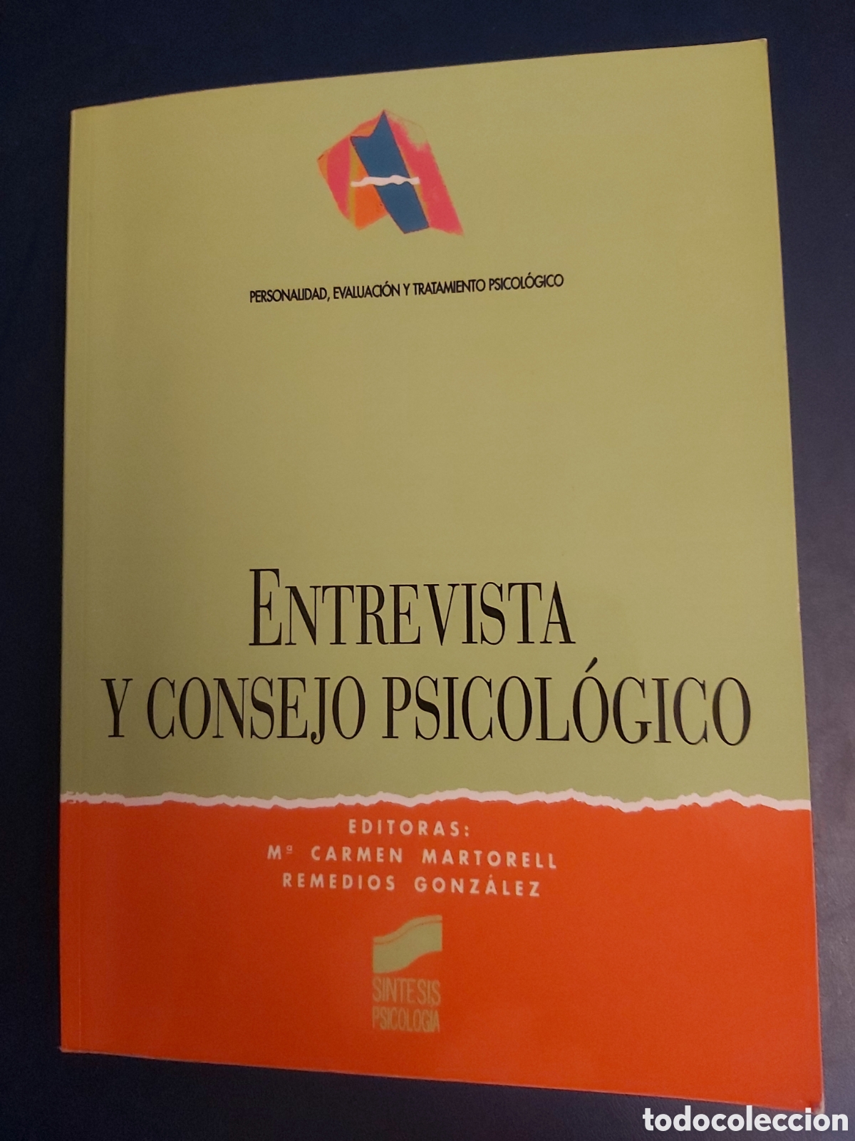 Libri di seconda mano: QUELA LIBRO. ENTREVISTA Y CONSEJO PSIC&Oacute;LOGICO VVAA SINTESIS PSICOLOG&Iacute;A 1997