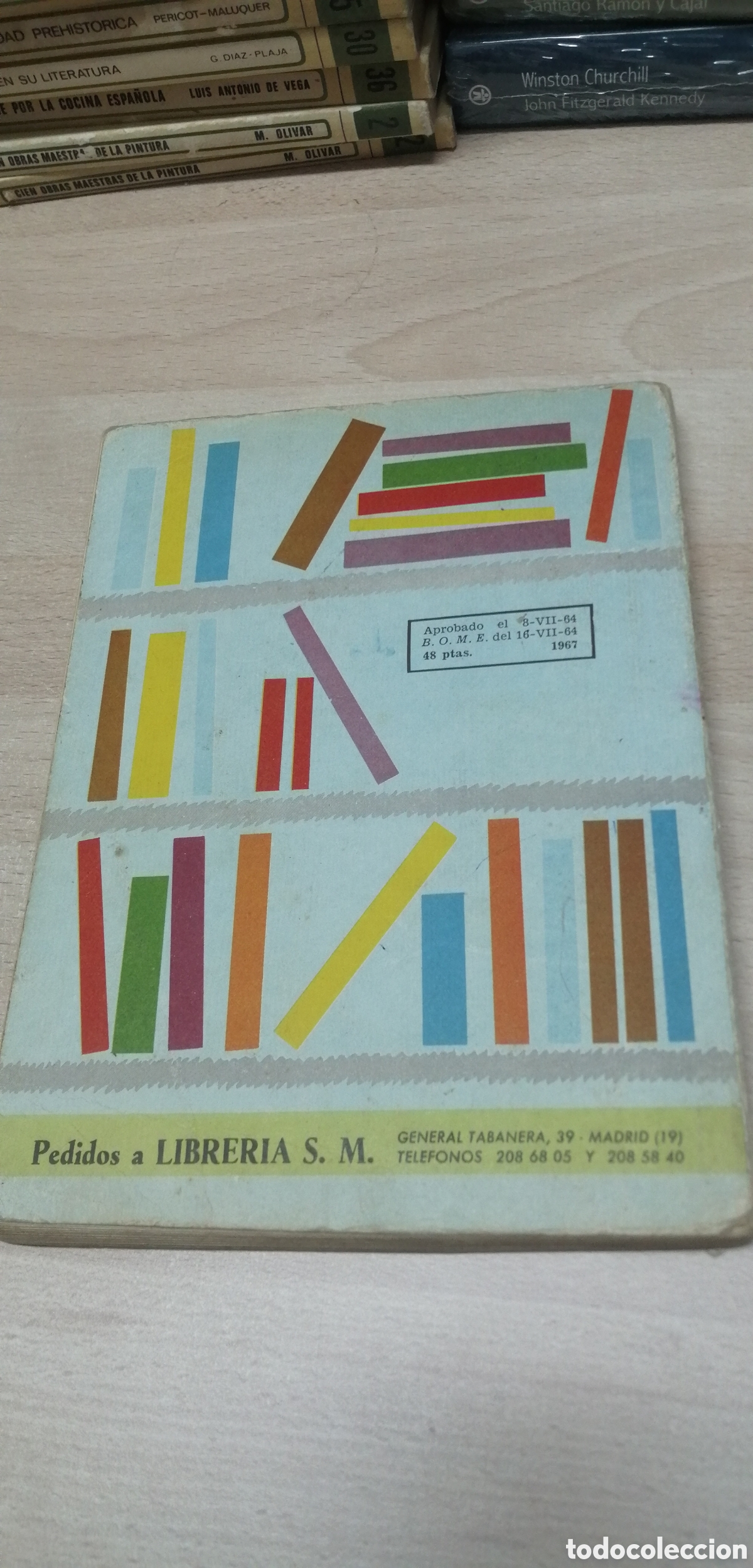 Libros de segunda mano: Espa&ntilde;ol 2&deg; Bachillerato SM 1964 - Foto 4