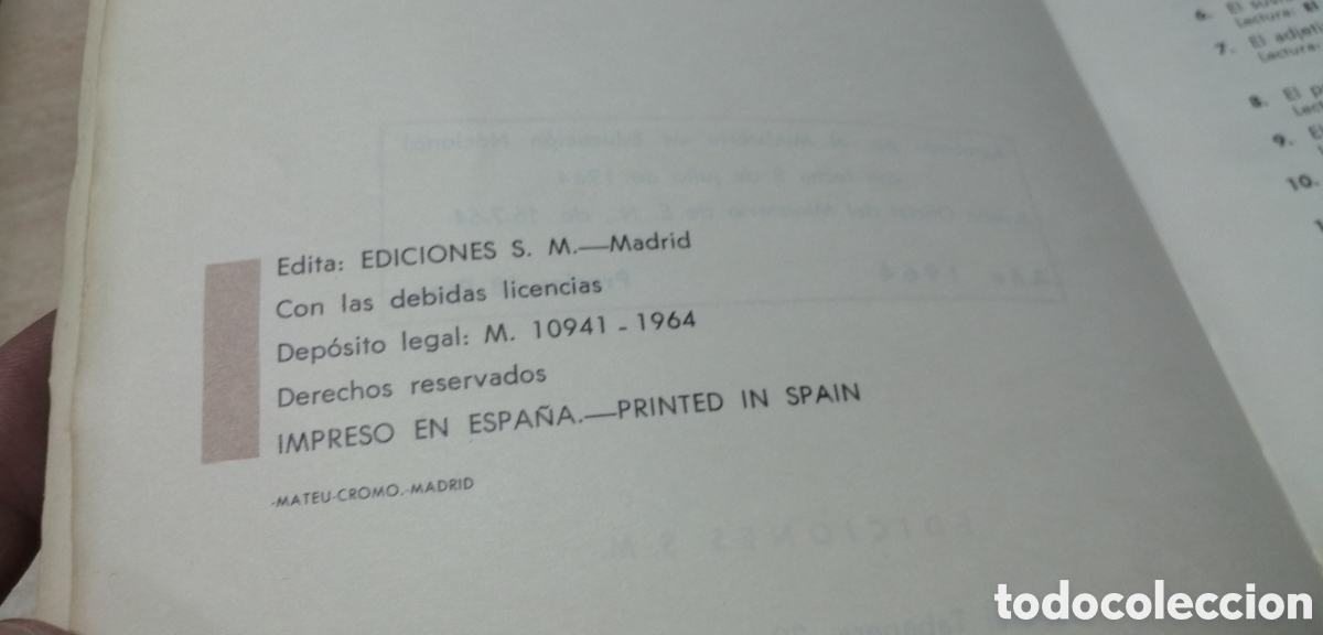 Libros de segunda mano: Espa&ntilde;ol 2&deg; Bachillerato SM 1964 - Foto 9