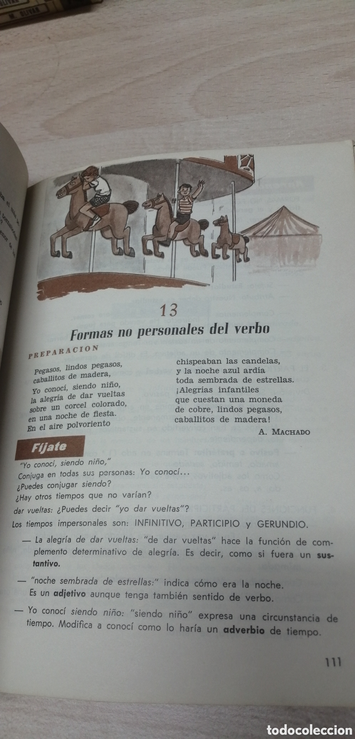 Libros de segunda mano: Espa&ntilde;ol 2&deg; Bachillerato SM 1964 - Foto 12