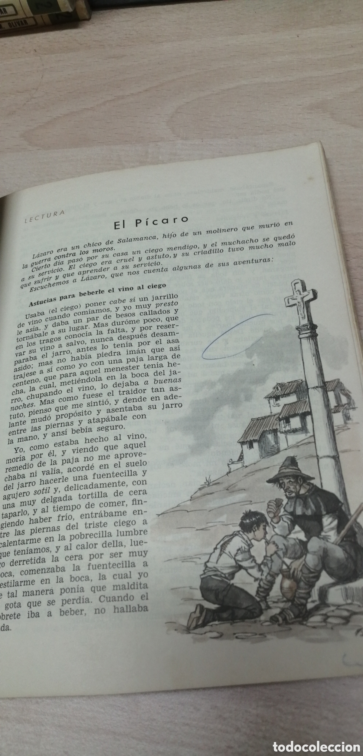 Libros de segunda mano: Espa&ntilde;ol 2&deg; Bachillerato SM 1964 - Foto 14