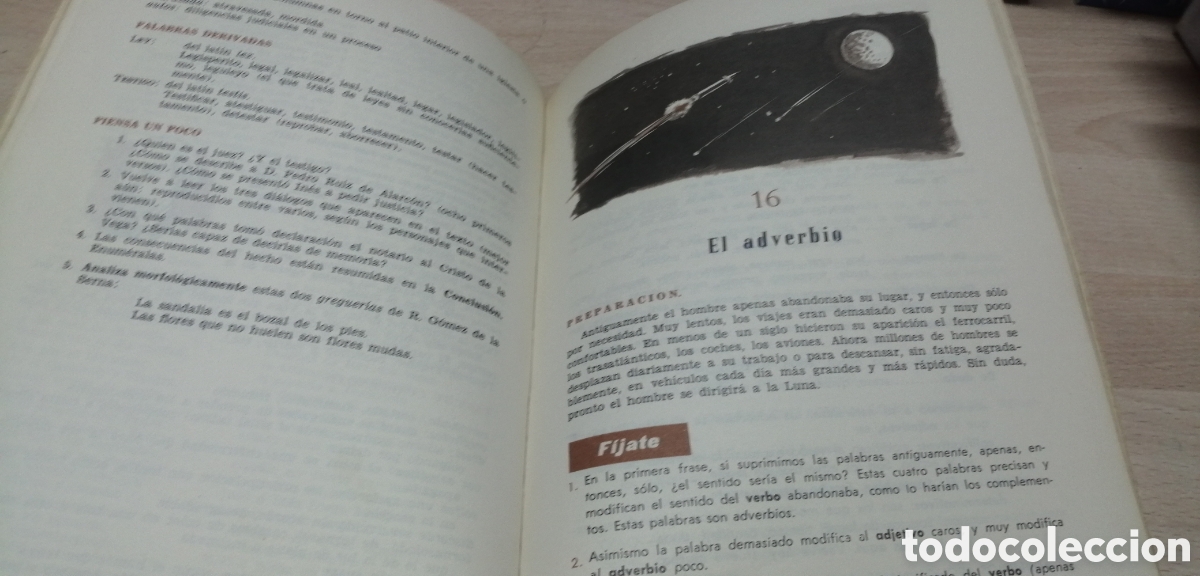 Libros de segunda mano: Espa&ntilde;ol 2&deg; Bachillerato SM 1964 - Foto 17