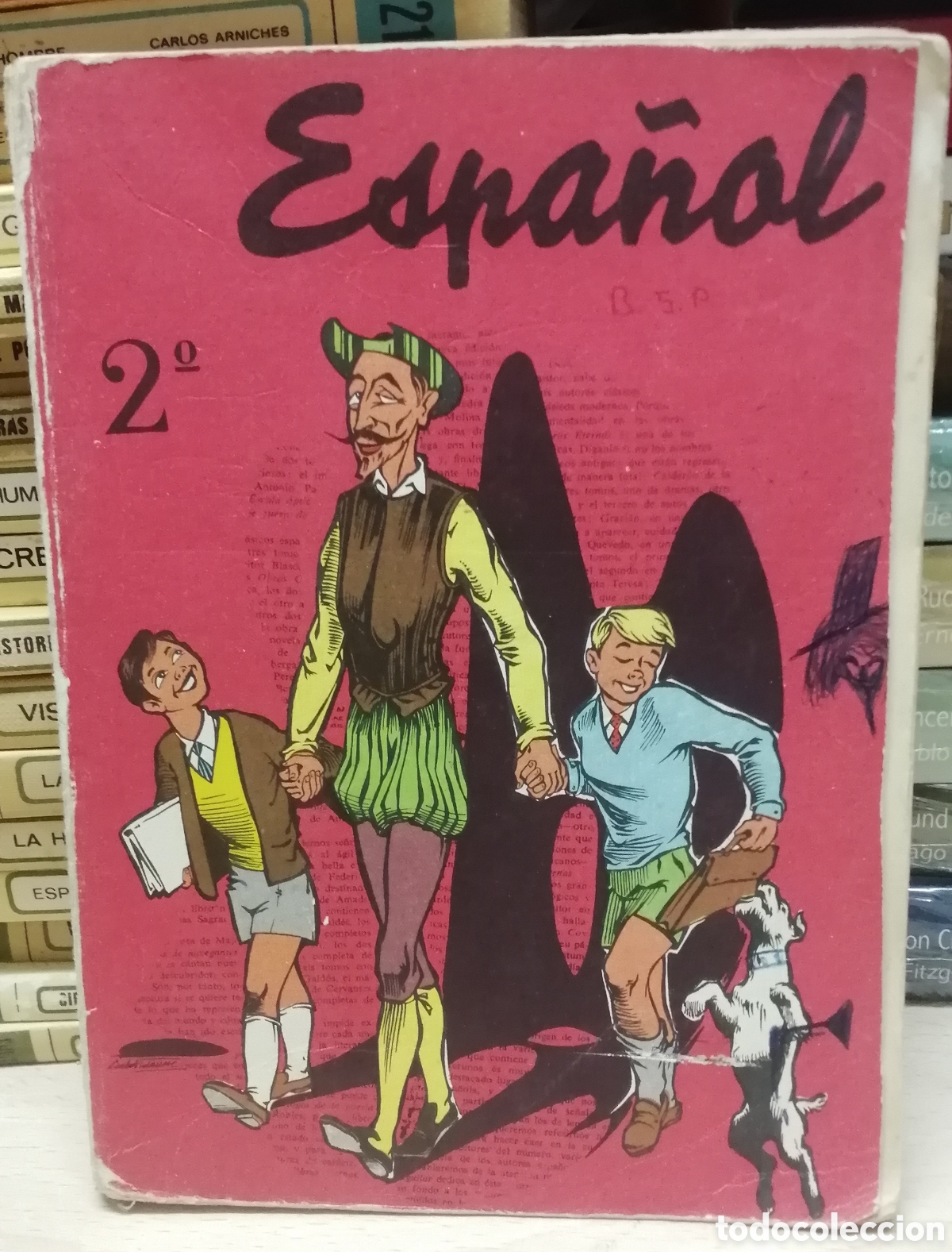 Libros de segunda mano: Espa&ntilde;ol 2&deg; Bachillerato SM 1964 - Foto 1