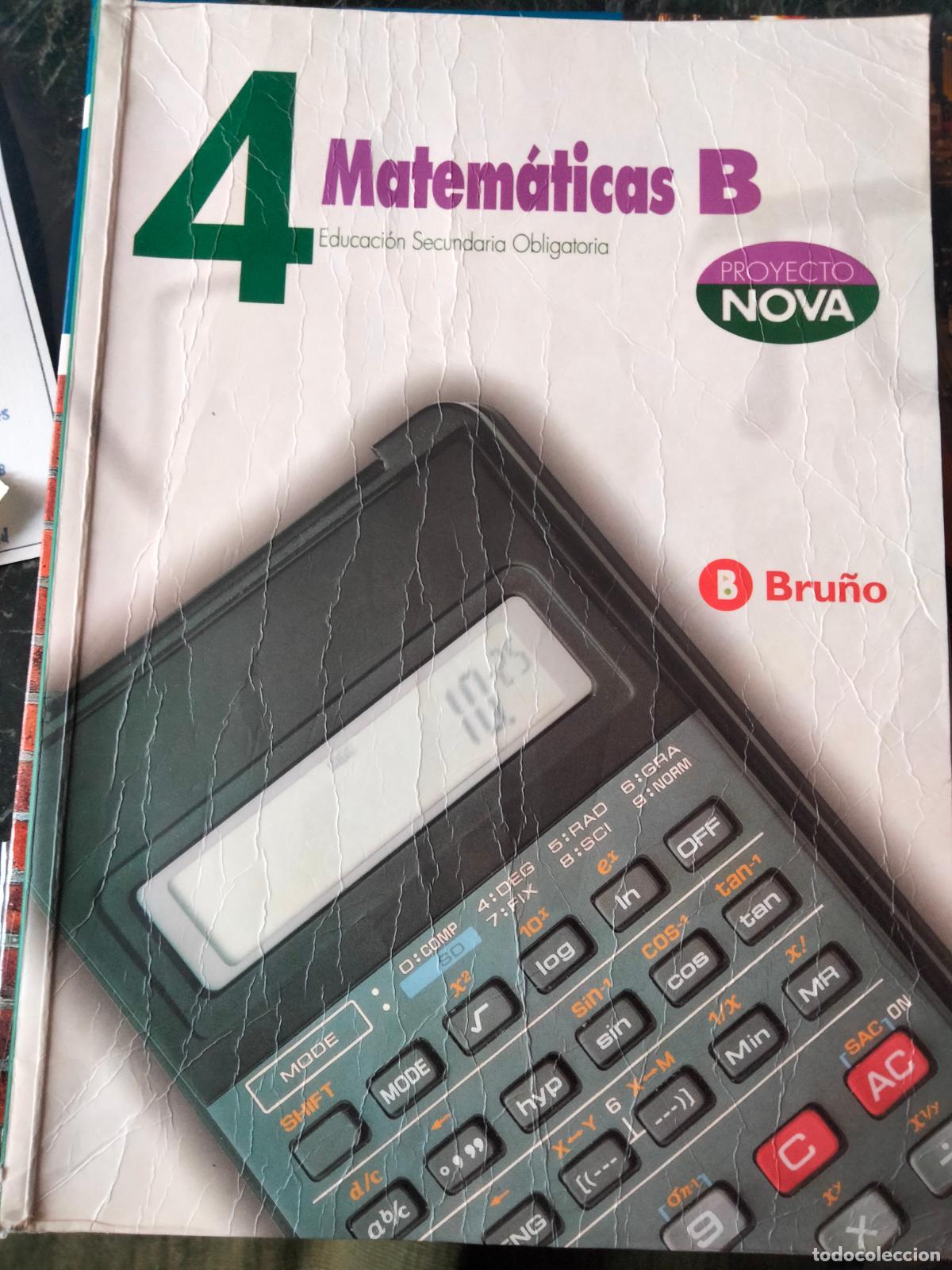 Libros de segunda mano: Matem&aacute;ticas B. ESO. Proyecto Nova - Foto 1