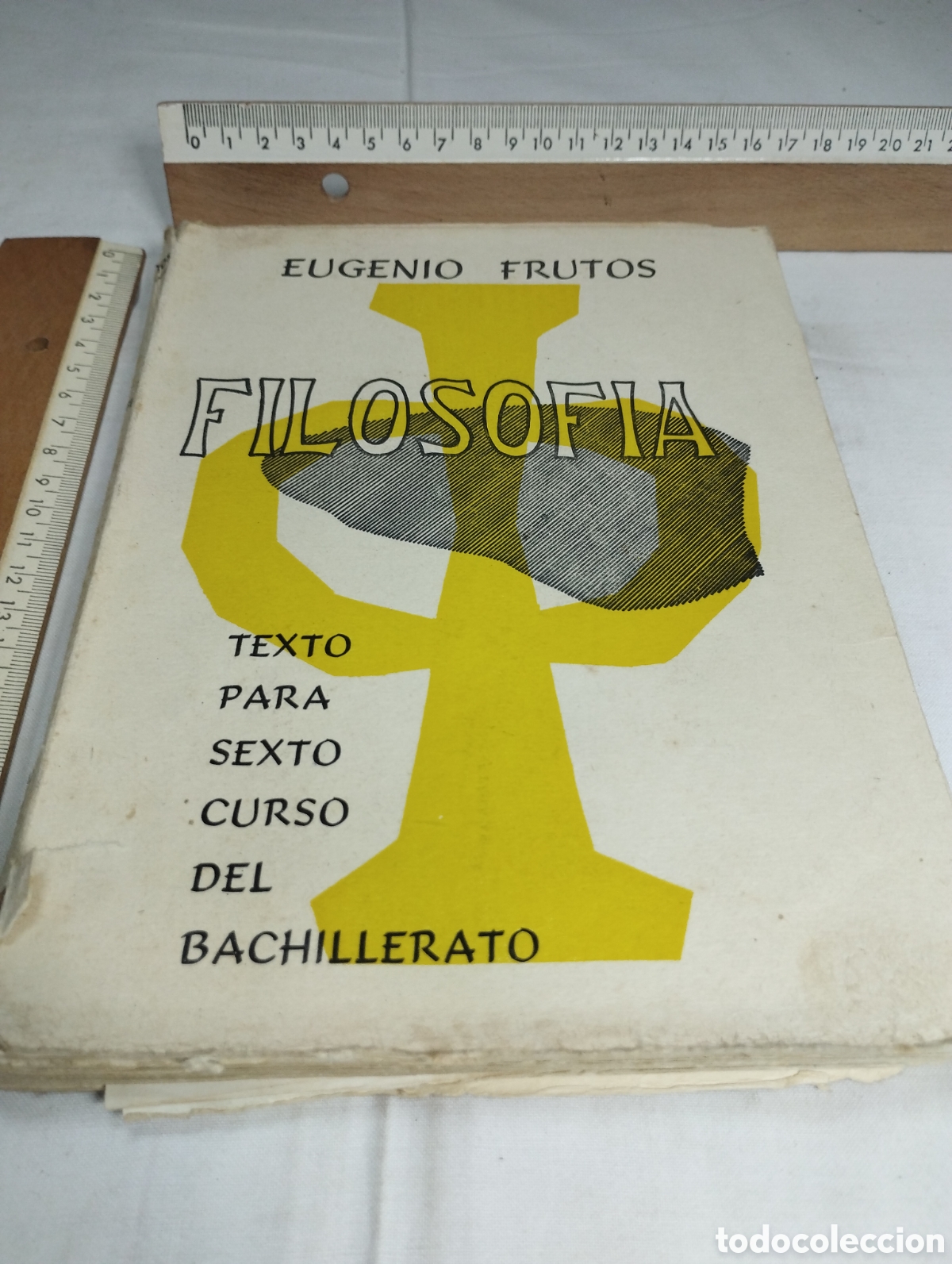 Libros de segunda mano: Filosof&iacute;a sexto curso. Eugenio Frutos, 1964 - Foto 1