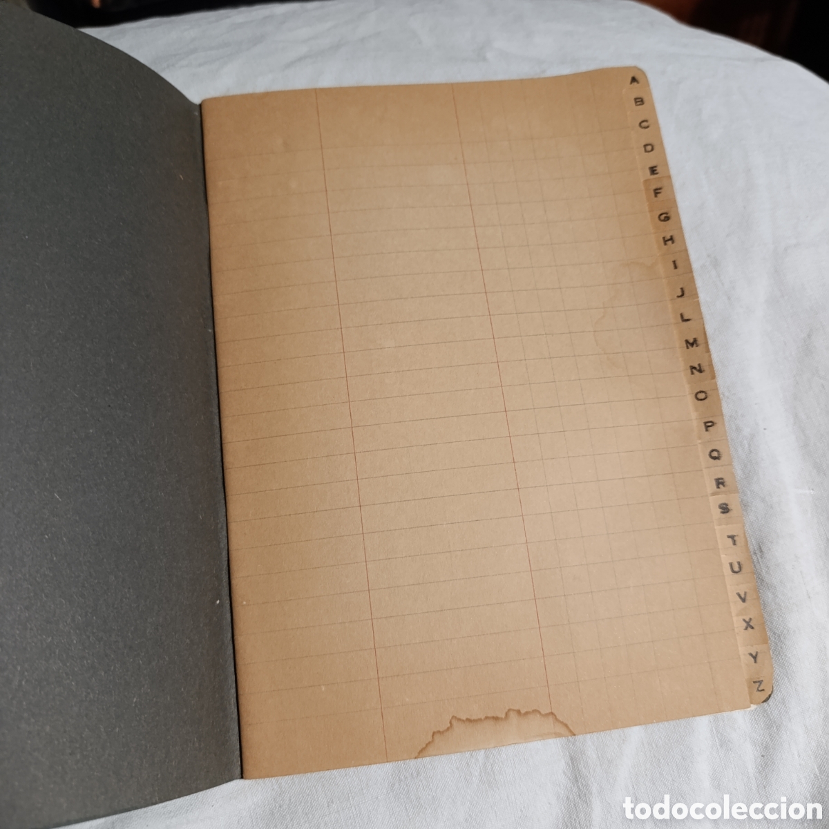 Libros de segunda mano: ANTIGUO CUADERNO &laquo;&Iacute;NDICE&raquo;,SIN USO. - Foto 2