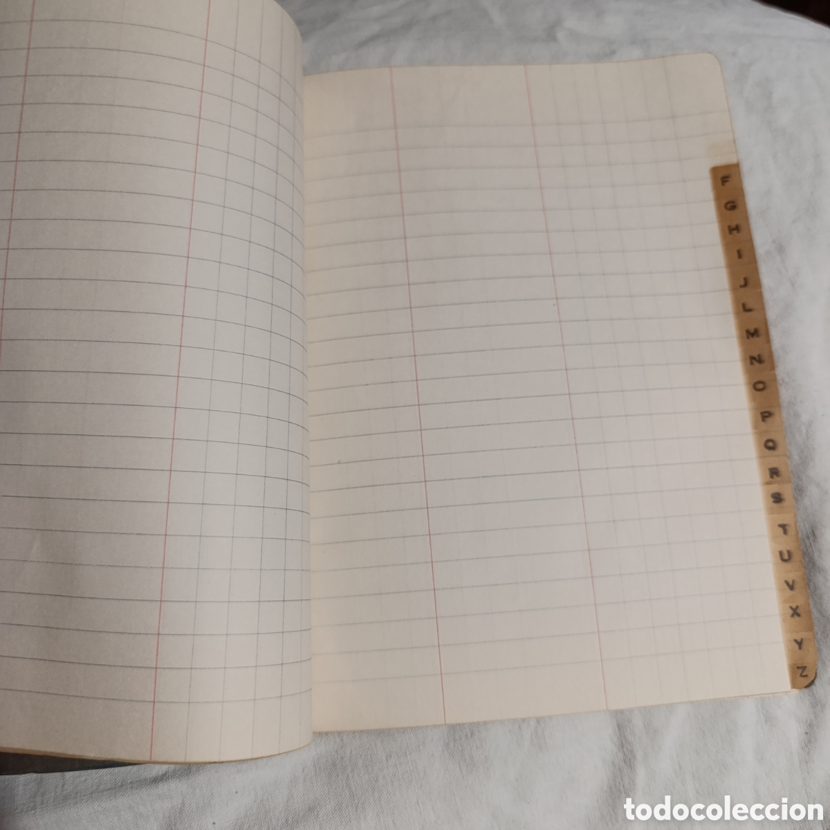 Libros de segunda mano: ANTIGUO CUADERNO &laquo;&Iacute;NDICE&raquo;,SIN USO. - Foto 3