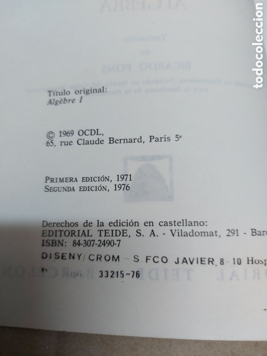 Libros de segunda mano: ESTADOS Y OPERADORES a&ntilde;o 1976 - Foto 2