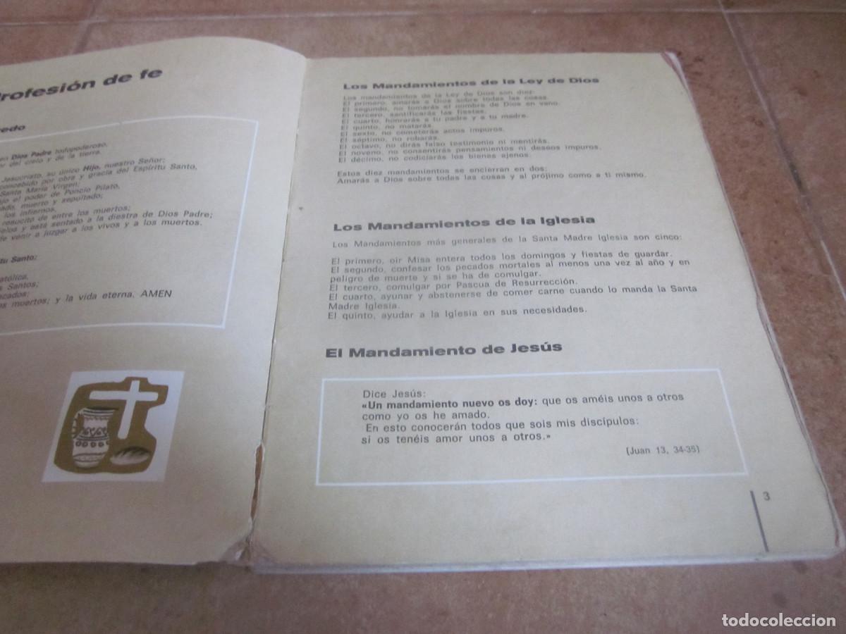 Libros de segunda mano: CATECISMO 4 - COMISION EPISCOPAL DE ENSE&Ntilde;ANZA 1972 - Foto 3
