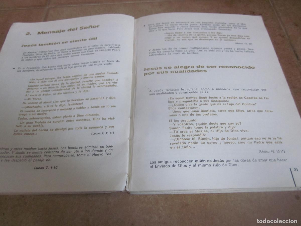 Libros de segunda mano: CATECISMO 4 - COMISION EPISCOPAL DE ENSE&Ntilde;ANZA 1972 - Foto 4