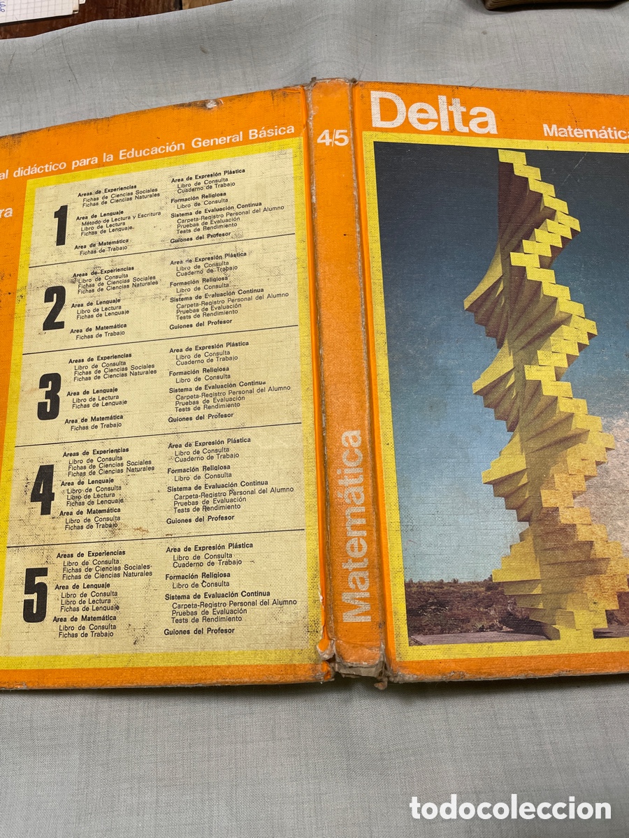 Libros de segunda mano: Delta 4/5 matem&aacute;tica EGB Santillana 1972 - Foto 3