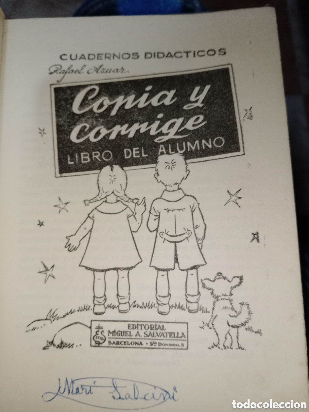 Libros de segunda mano: Copia y corrige libro del alumno Rafael Aznar cuaderno did&aacute;cticos - Foto 2