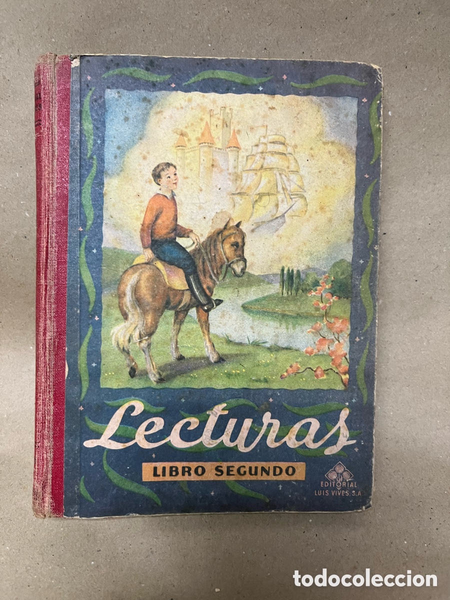 Second hand books: Libro escuela lecturas segundo curso 1953/libro 1