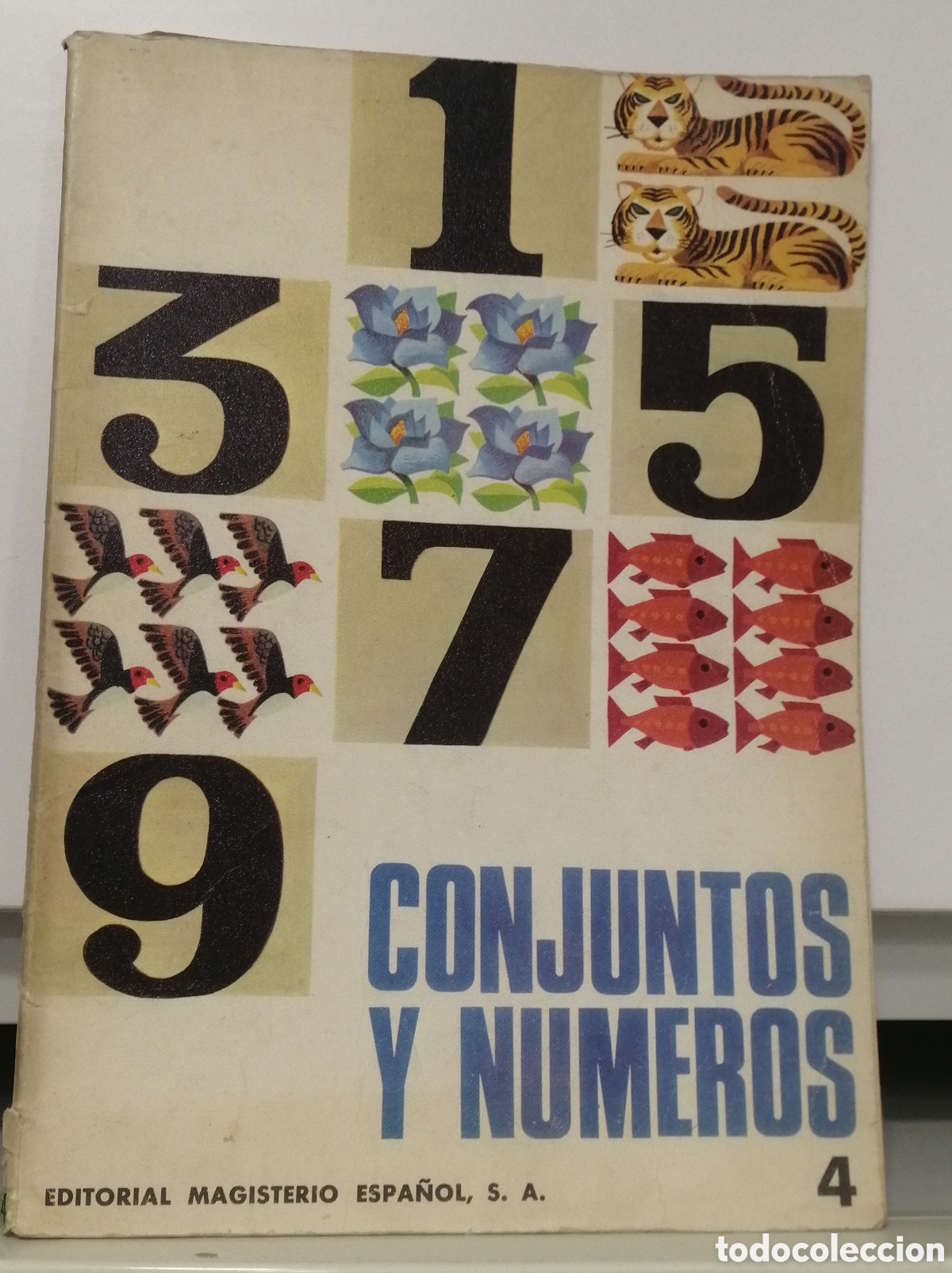 Libros de segunda mano: 1968 Conjuntos y n&uacute;meros 4 Editorial Magisterio Espa&ntilde;ol - Foto 1