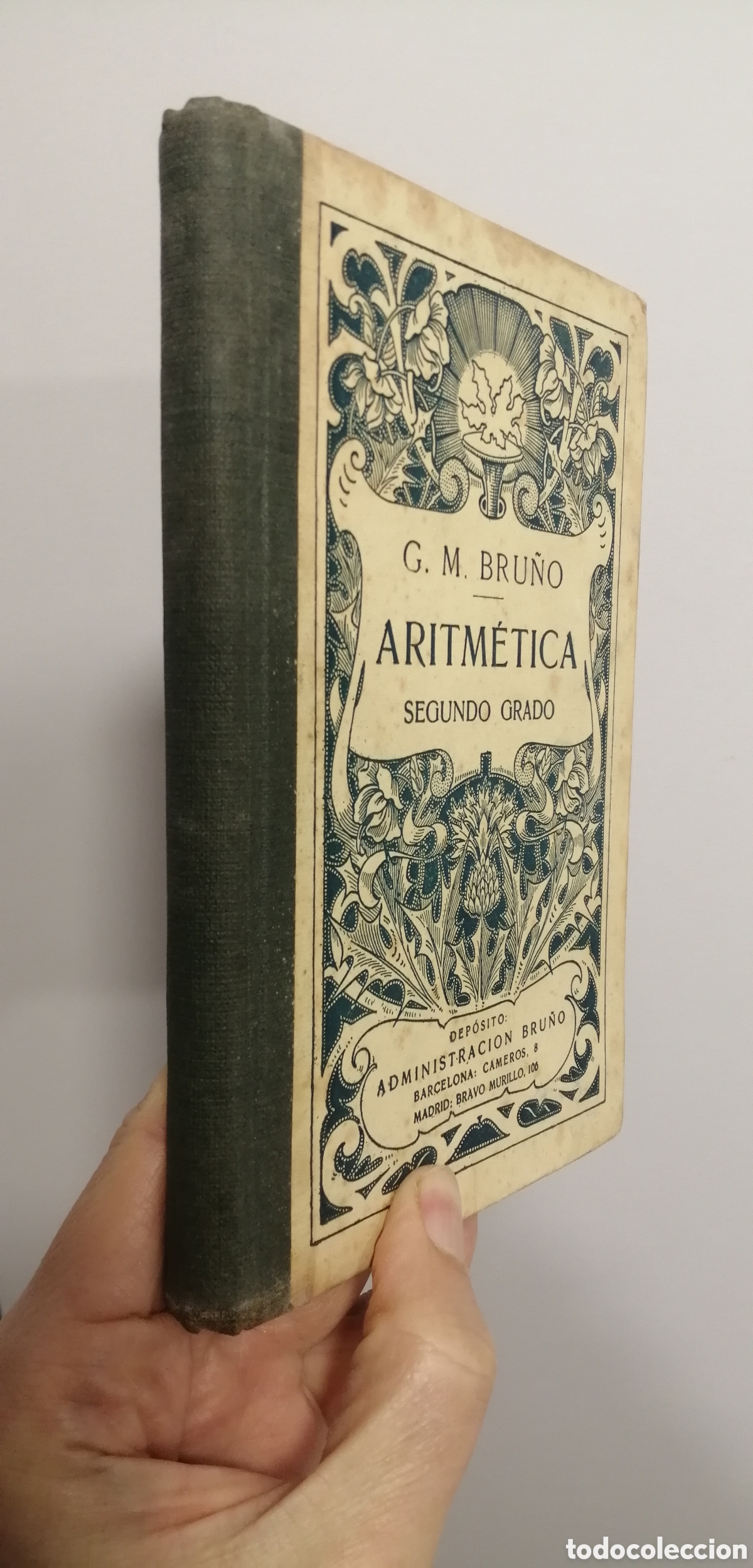 Libros de segunda mano: Aritm&eacute;tica Segundo Grado Bru&ntilde;o Tapa dura - Foto 2