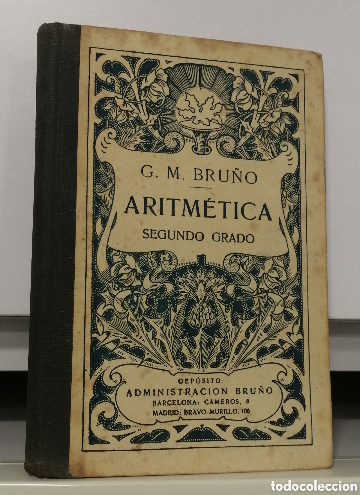 Libros de segunda mano: Aritm&eacute;tica Segundo Grado Bru&ntilde;o Tapa dura - Foto 1
