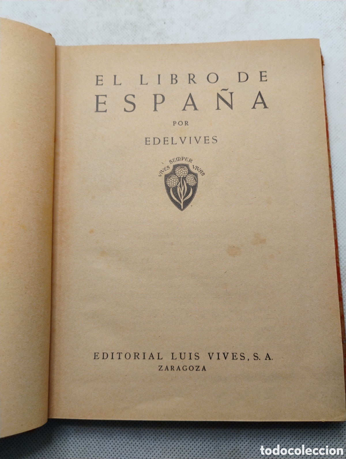 Libros de segunda mano: El Libro de Espa&ntilde;a , editorial Lu&iacute;s Vives - Foto 3