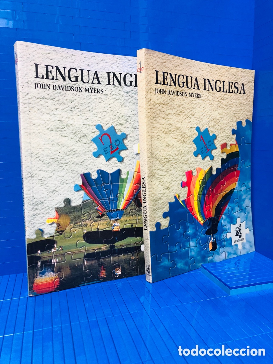Libri di seconda mano: LENGUA INGLESA LARRAURI JOHN DAVIDSON MYERS 1996 - 2 vols. 1 & 2 ESO