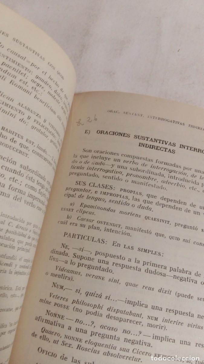 Libros de segunda mano: Sintaxis Latina, Llaur&oacute;, Edita Librer&iacute;a E-Li-Te - Foto 5