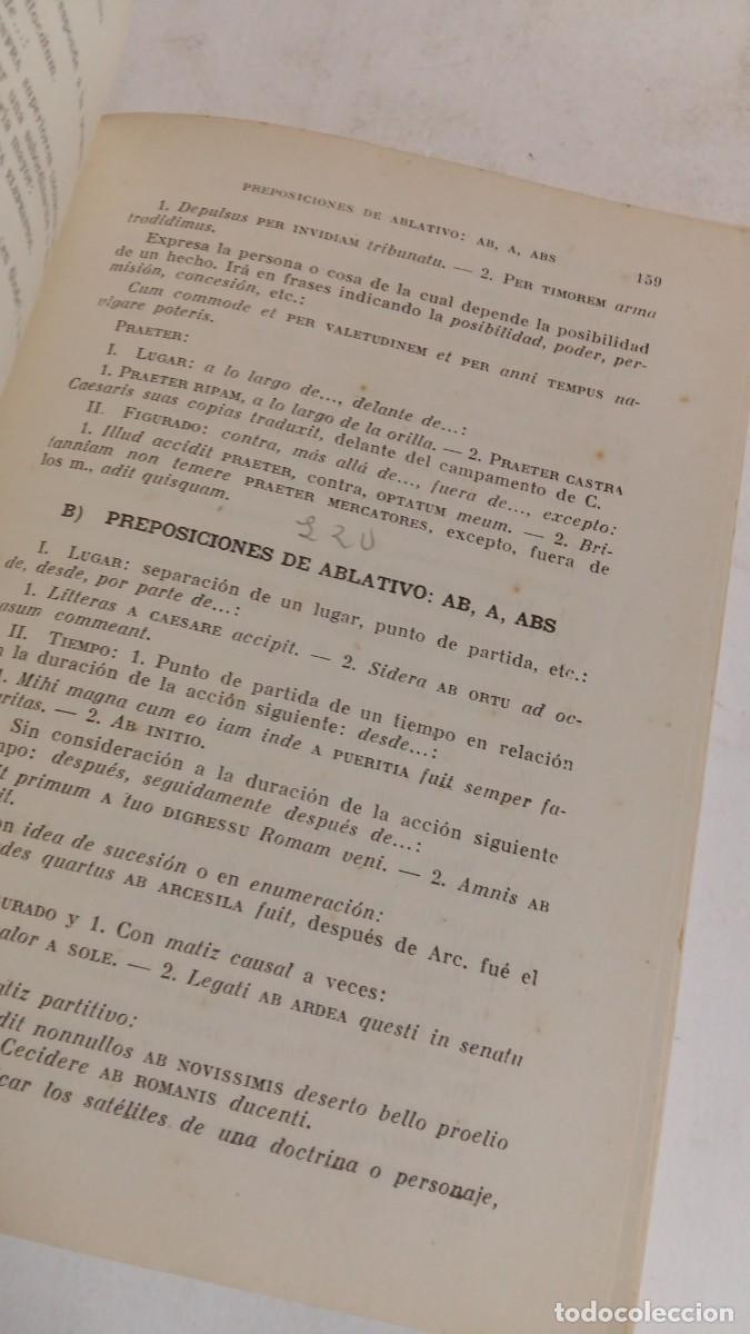 Libros de segunda mano: Sintaxis Latina, Llaur&oacute;, Edita Librer&iacute;a E-Li-Te - Foto 6