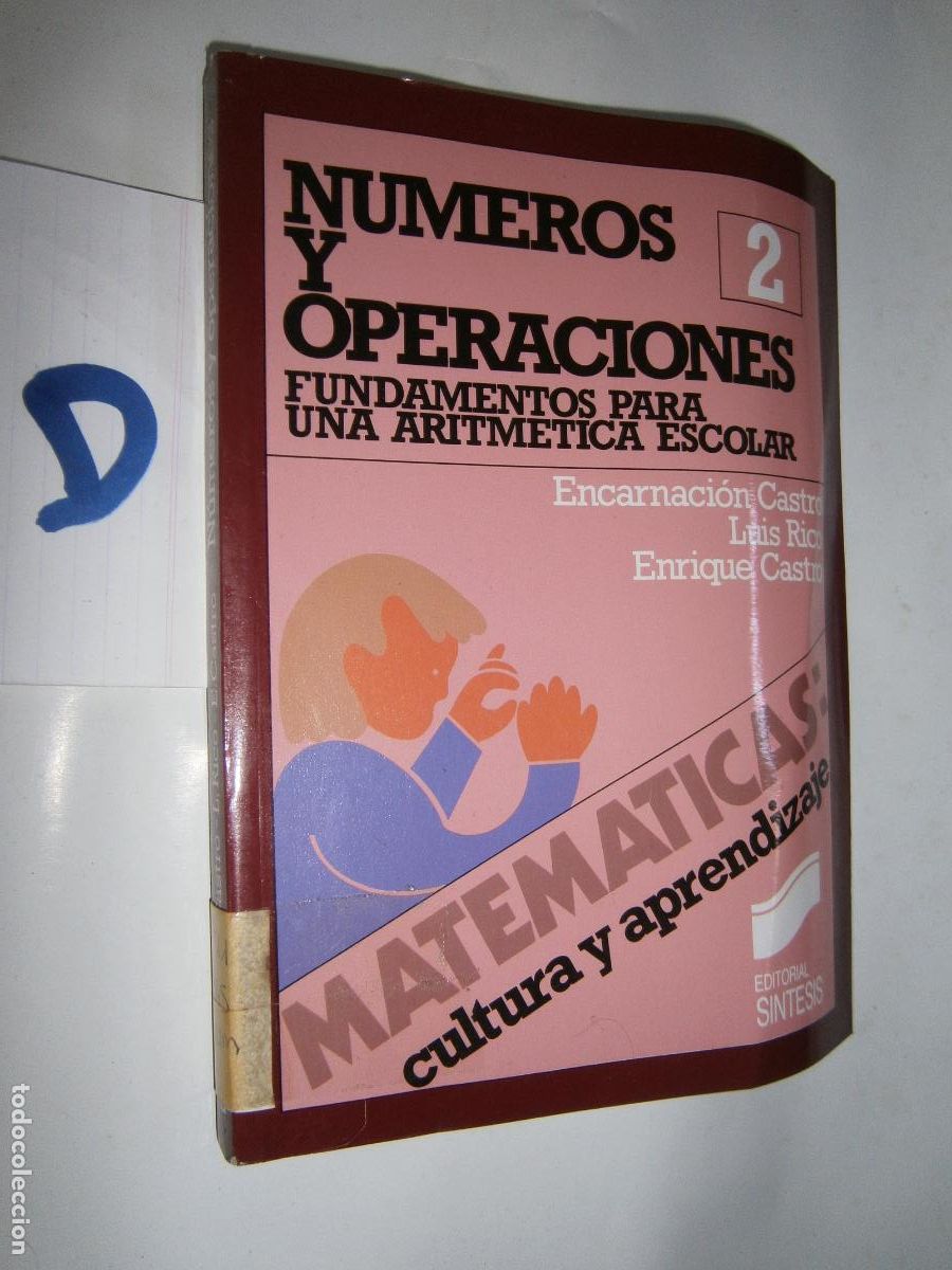 Libros de segunda mano: ANTIGUO LIBRO DE TEXTO - MATEMATICAS (NUMEROS Y OPERACIONES) - Foto 1