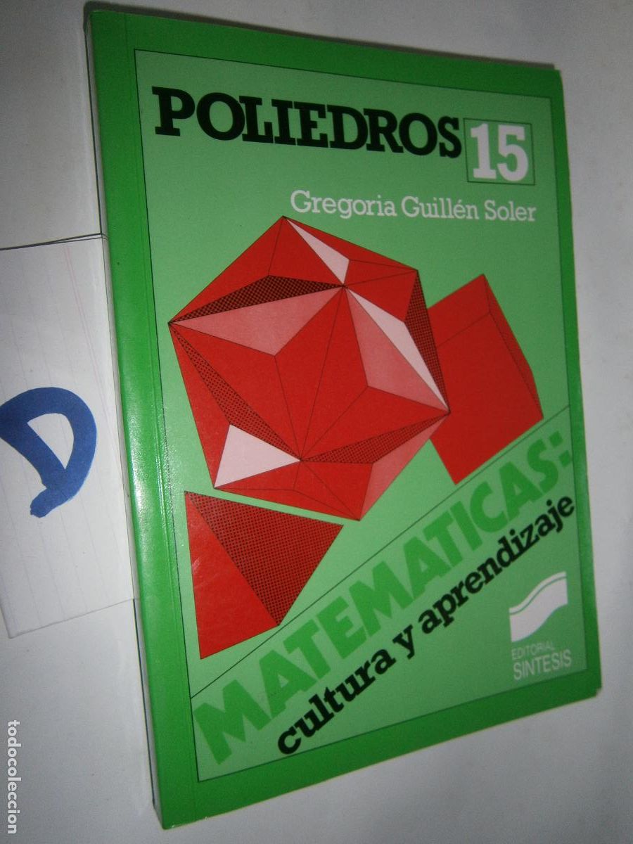Libros de segunda mano: ANTIGUO LIBRO DE TEXTO - MATEMATICAS (POLIEDROS) - Foto 1