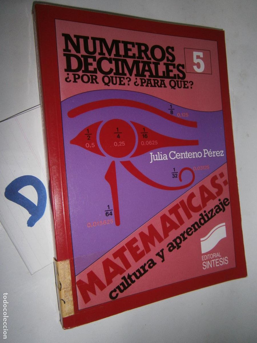 Libros de segunda mano: ANTIGUO LIBRO DE TEXTO - MATEMATICAS (NUMEROS DECIMALES) - Foto 1
