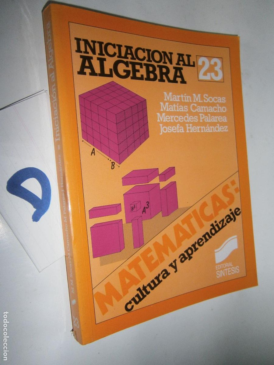 Libros de segunda mano: ANTIGUO LIBRO DE TEXTO - MATEMATICAS (INICIACION AL ALGEBRA) - Foto 1