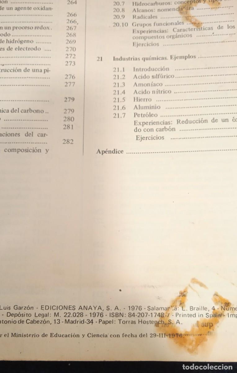 Libros de segunda mano: F&iacute;sica y qu&iacute;mica 2 - Anaya. - Foto 4