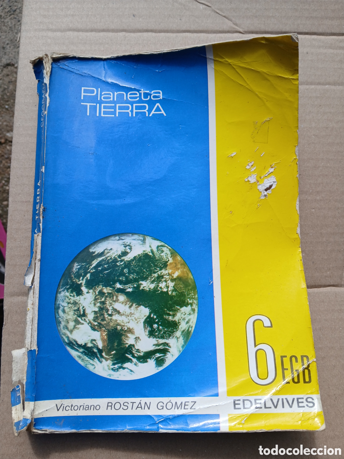 Libros de segunda mano: Planeta tierra 6 egb edelvives - Foto 1