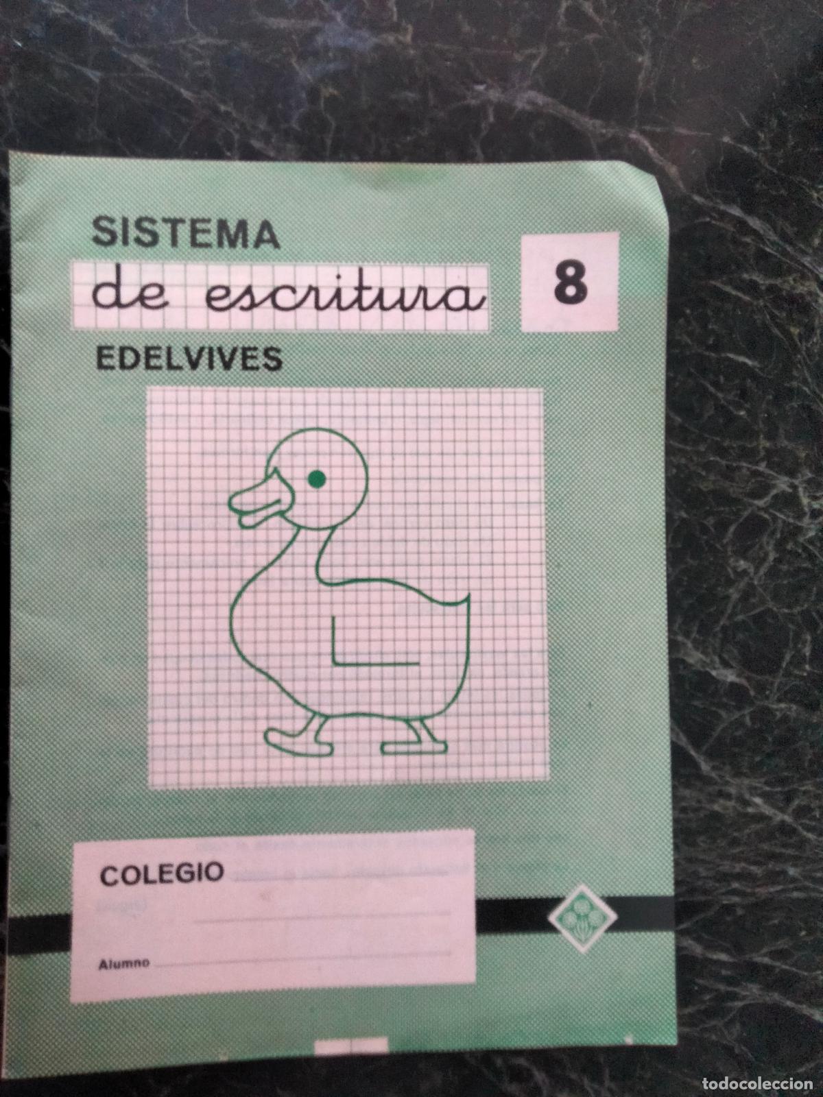 Libros de segunda mano: Sistema de escritura Edelvives 8. - Foto 1