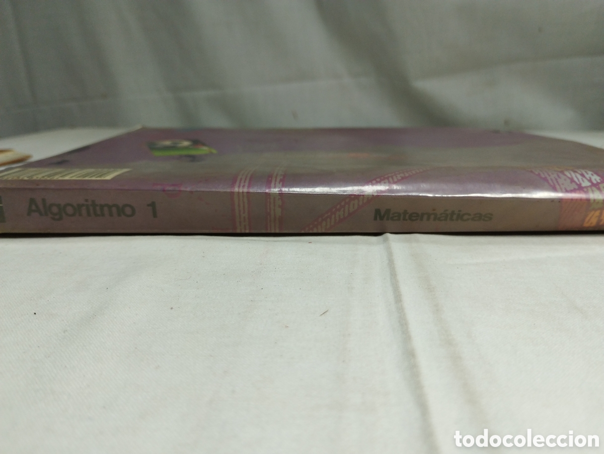 Libros de segunda mano: Matem&aacute;ticas. Algoritmo 1. BUP 1. Editorial SM, 1990 - Foto 3