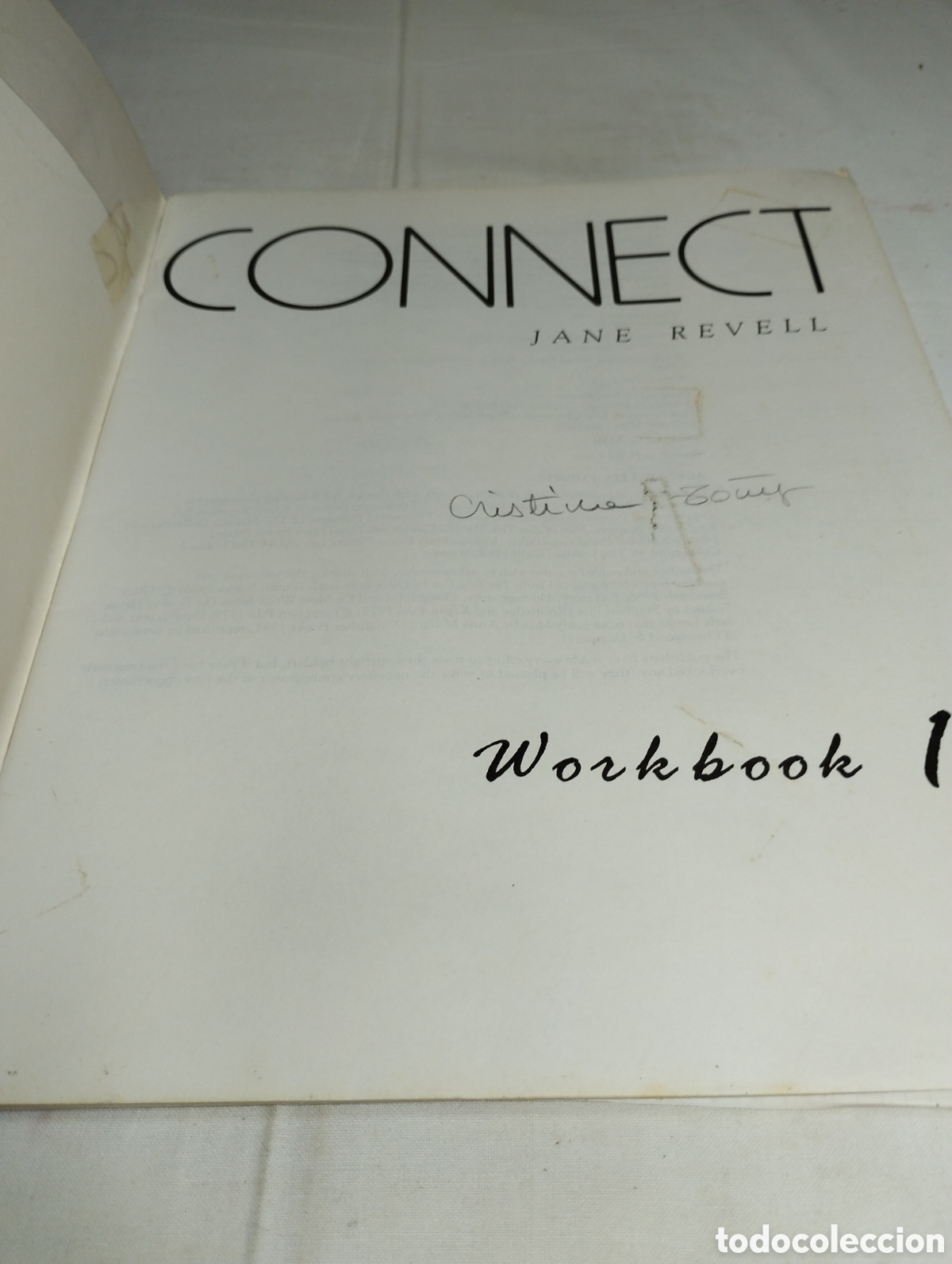 Libros de segunda mano: Connect. Jane Revell, Workbook, 1990 - Foto 2