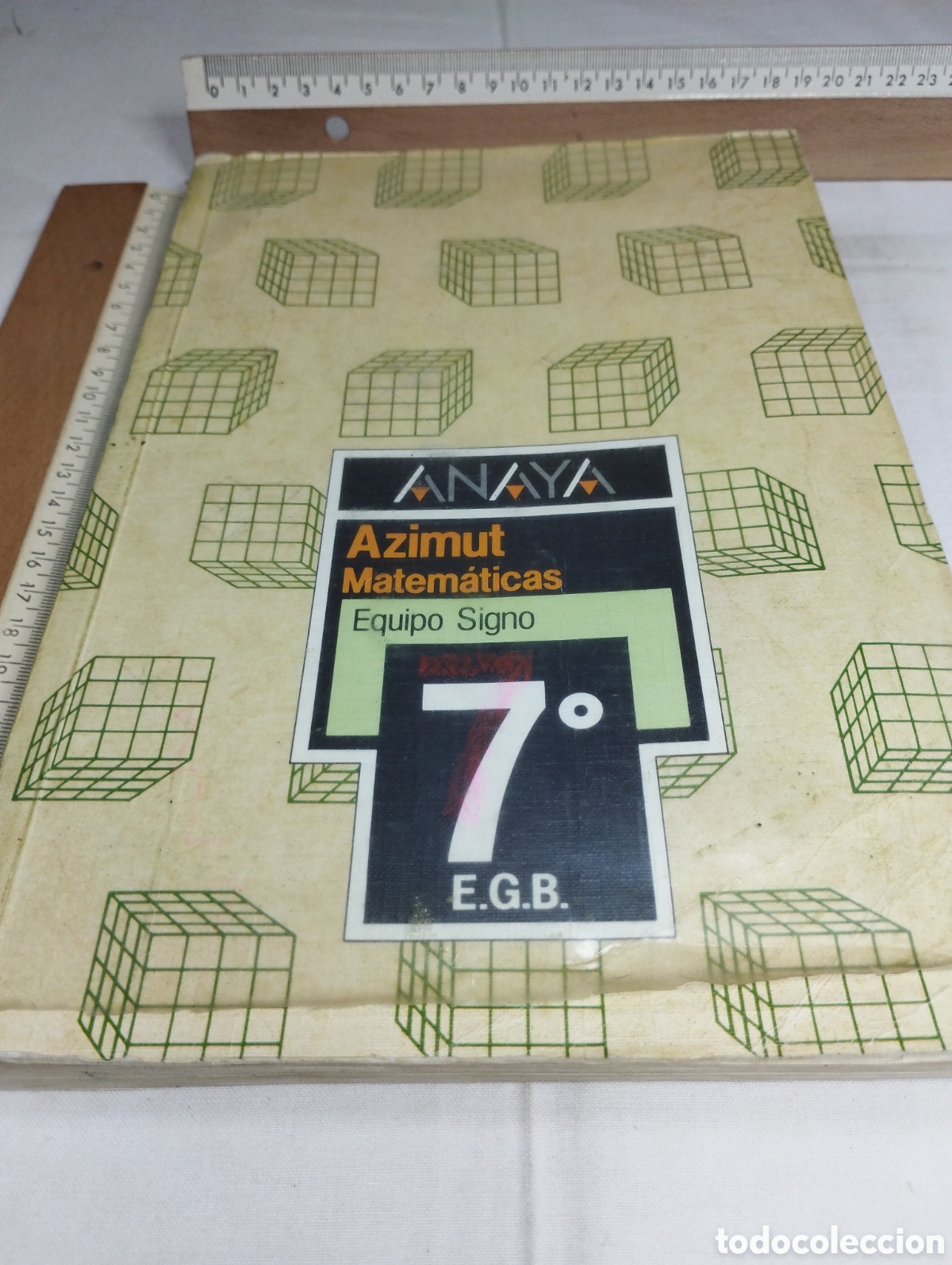 Libros de segunda mano: Azimut Matem&aacute;ticas 7 EGB. Editorial Anaya, 1983 - Foto 1