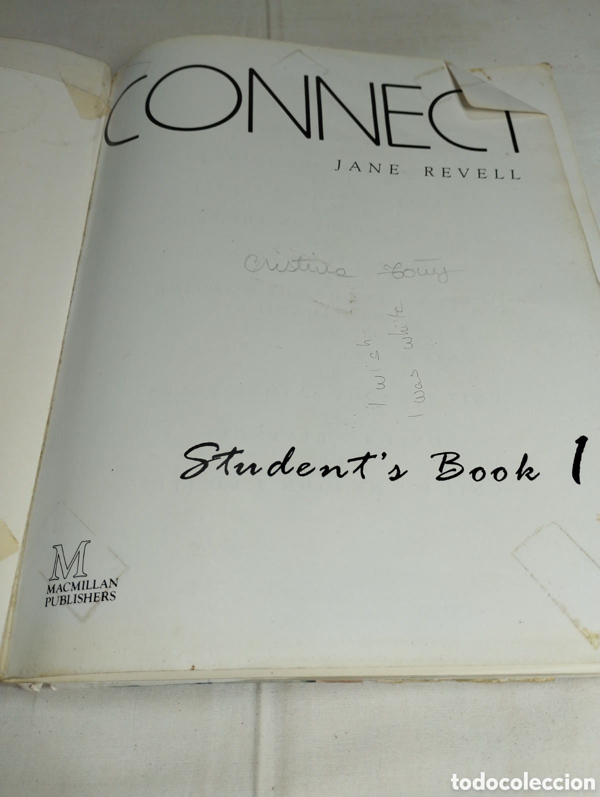 Libros de segunda mano: Connect. Jane Revell, Student book, 1991 - Foto 2