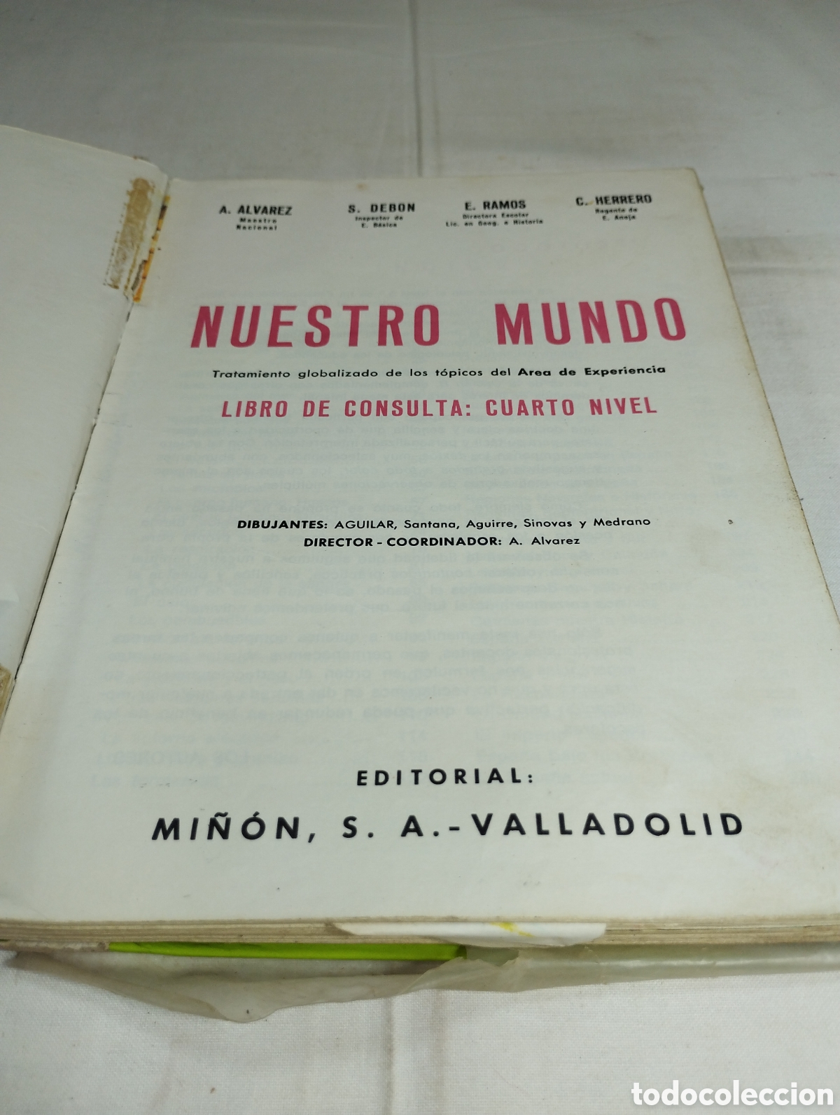 Libros de segunda mano: Nuestro mundo. &Aacute;lvarez, 1972 - Foto 2